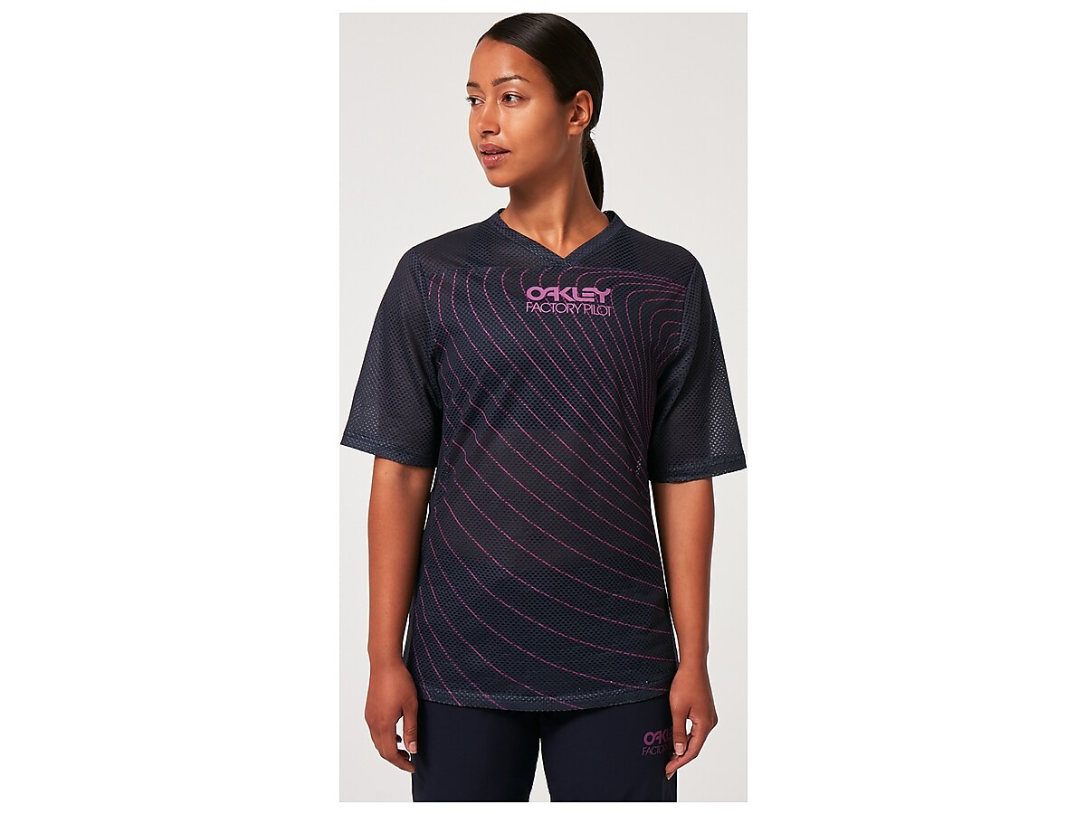 Camiseta Oakley Jerse feminino Factory Pilot Rc manga curta, Oakley,  Feminino 