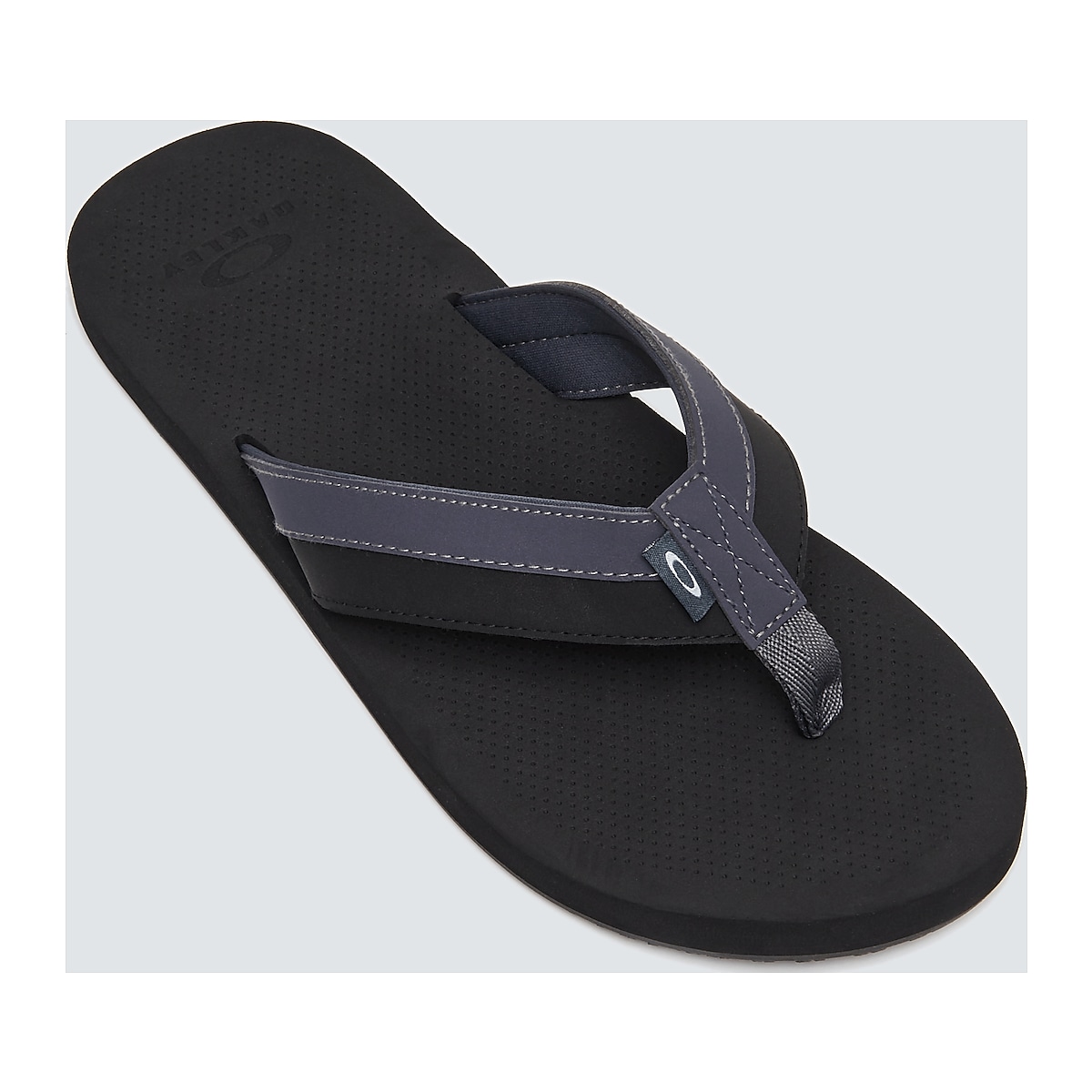 Oakley leather cheap flip flops