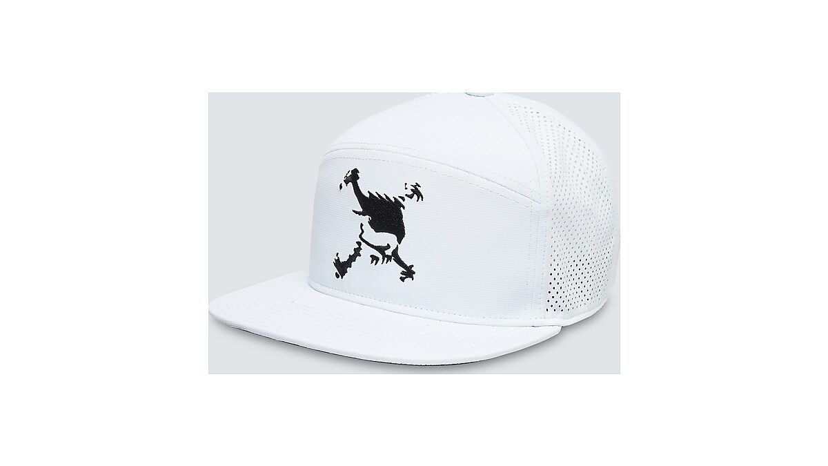 Oakley Skull Flat Brim Cap 23.0 - White | Oakley® 日本