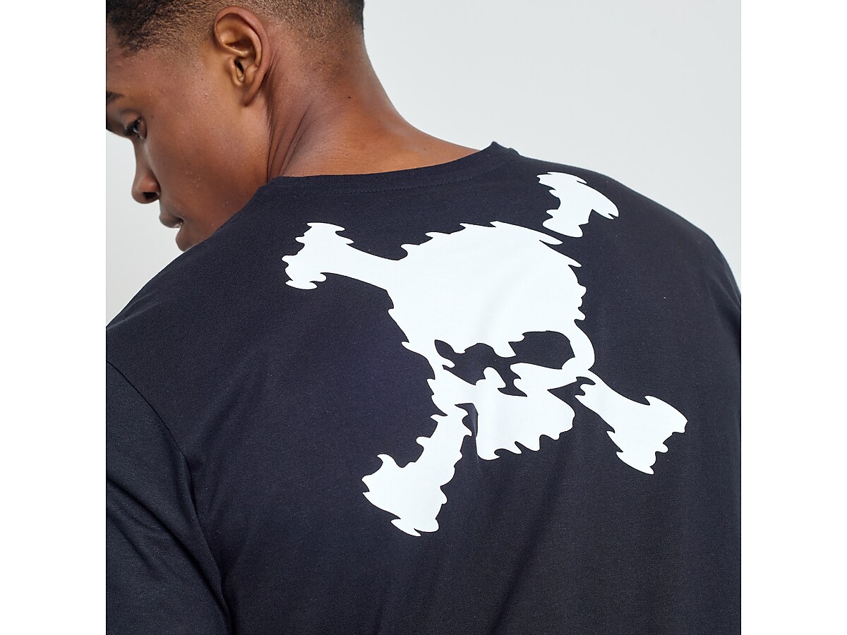 Camiseta Oakley Heritage Skull Graphic Black Camo