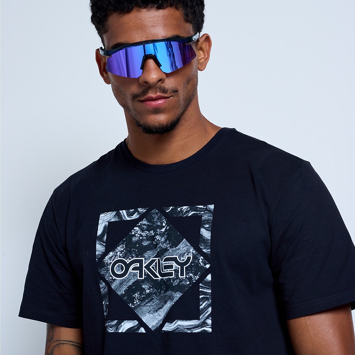 Camiseta Oakley Nature Graphic Water Tee Preto