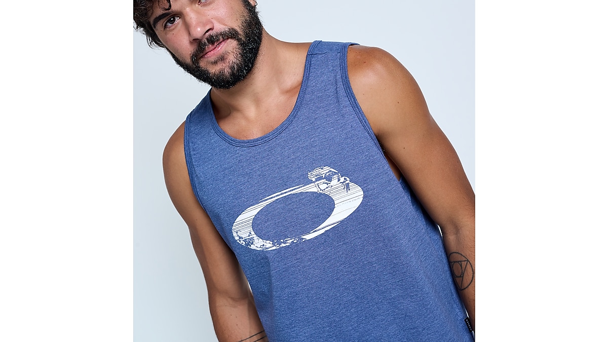 Camiseta Regata Oakley Ellipse Frog Tank Varias Cores