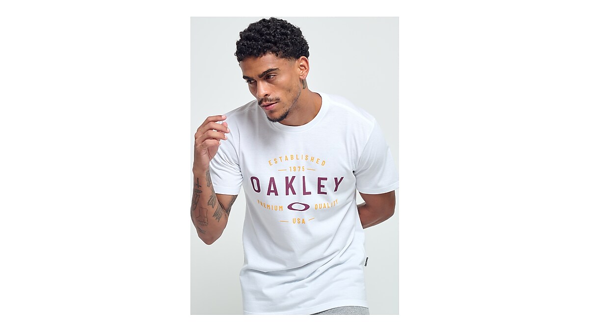 Camiseta Oakley Silk Logo Graphic Tee White - l Surftrip l