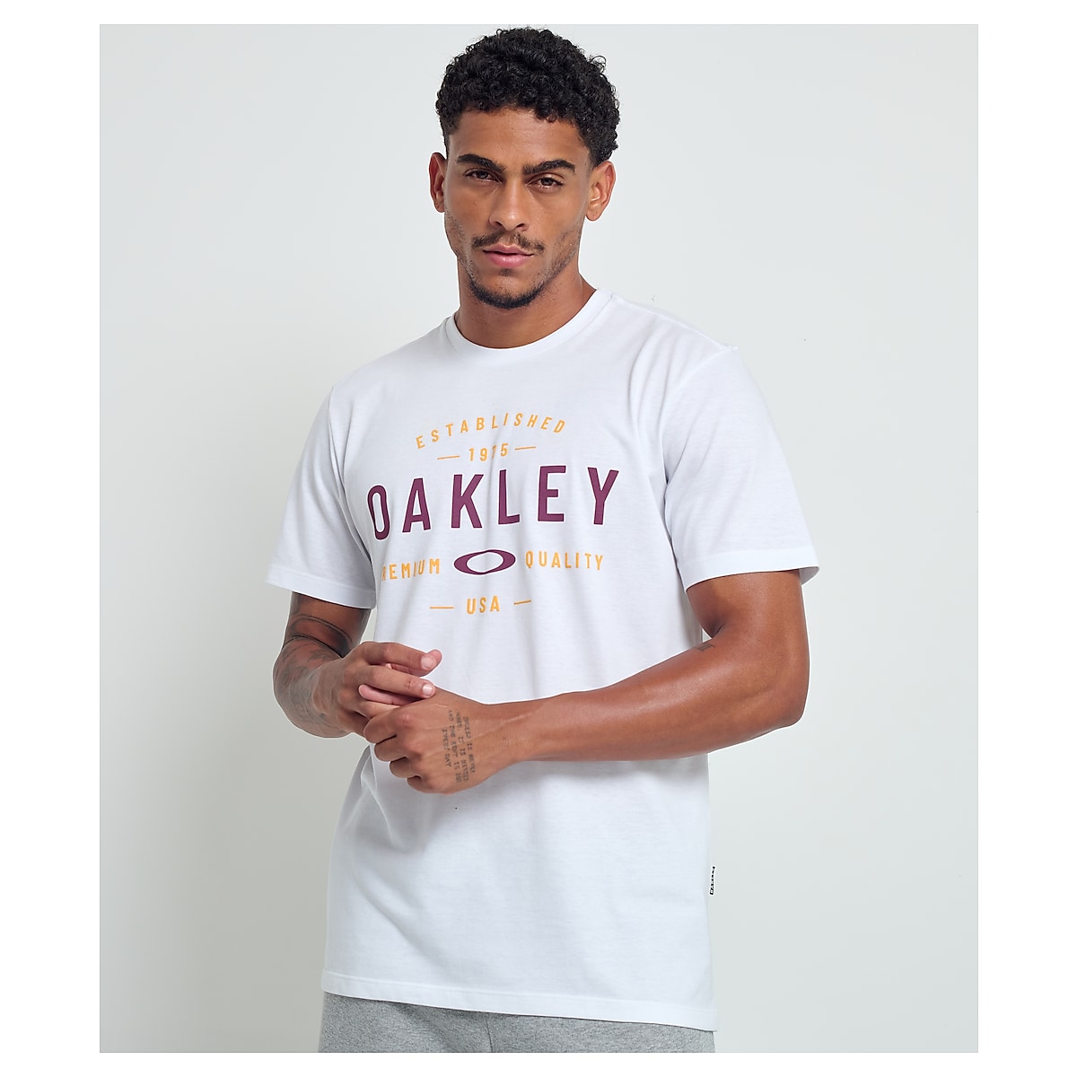 Camiseta Oakley Branca 464BR ⋆ Sanfer Acessórios