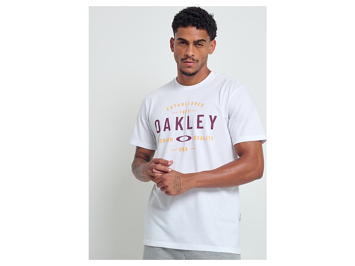 Oakley Camiseta Premium Quality - Branco/Branco | Oakley®
