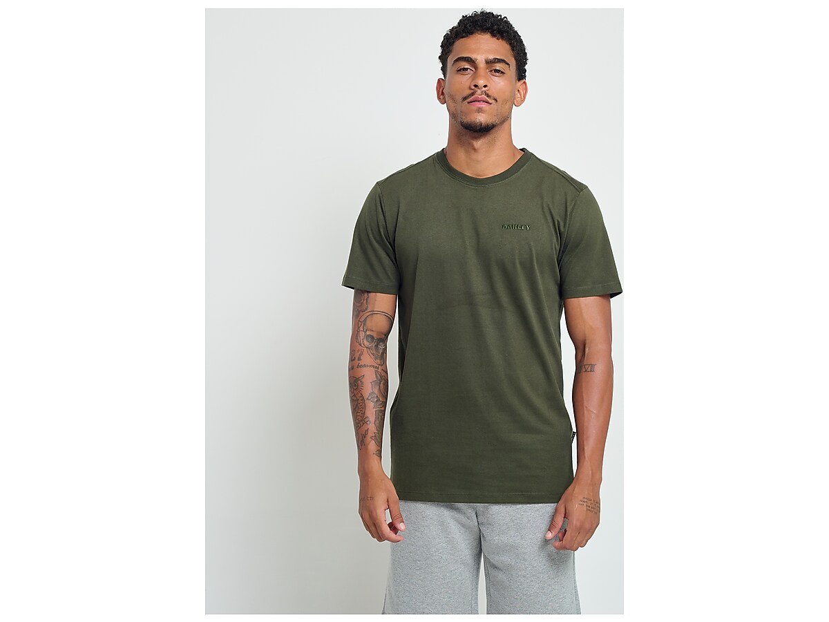 Camiseta Oakley Bark Tee Masculina - Foa403288-40z