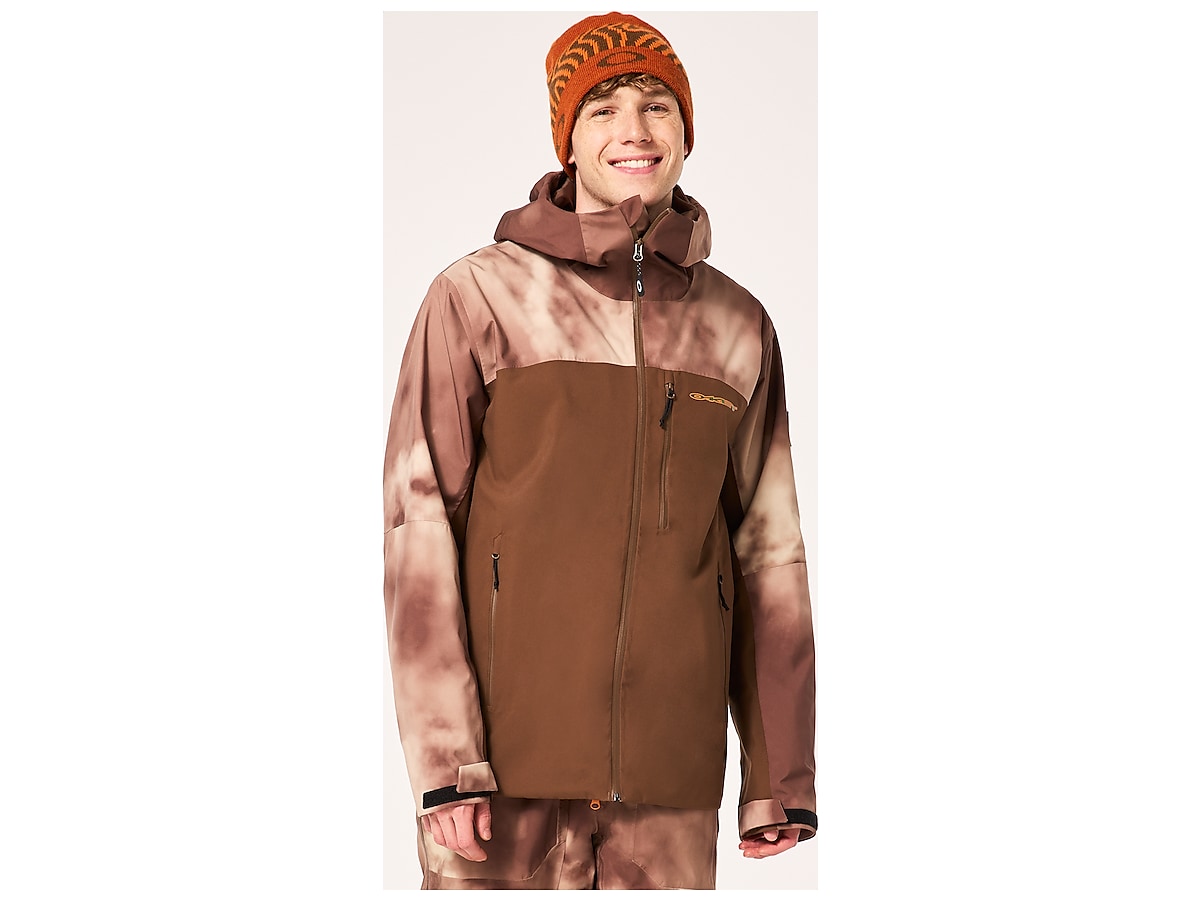 Oakley Tc Skull Reduct Shell Jacket - Carafe/Brown Clouds Print | Oakley®