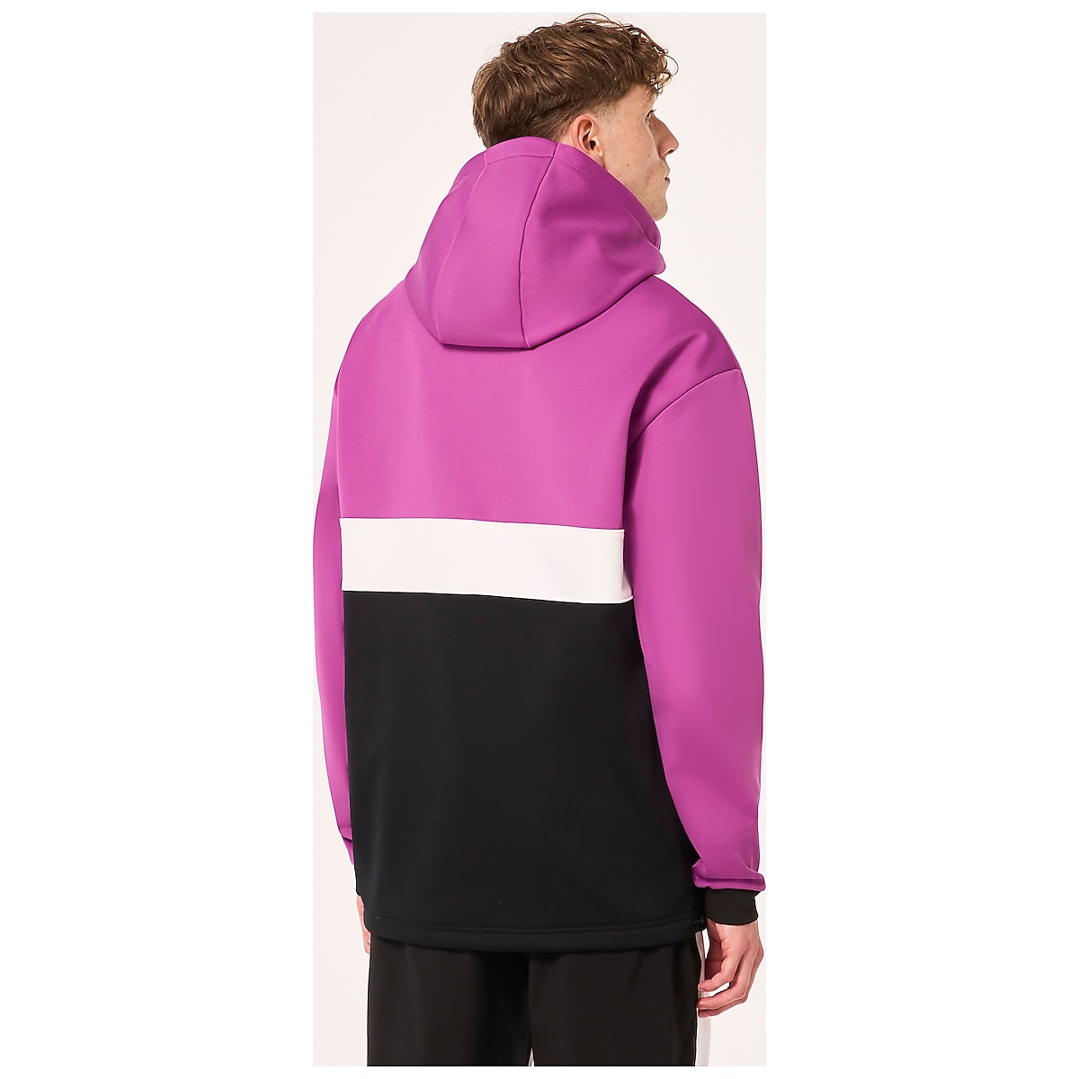 adidas Colorblock Full-Zip Hoodie - Purple