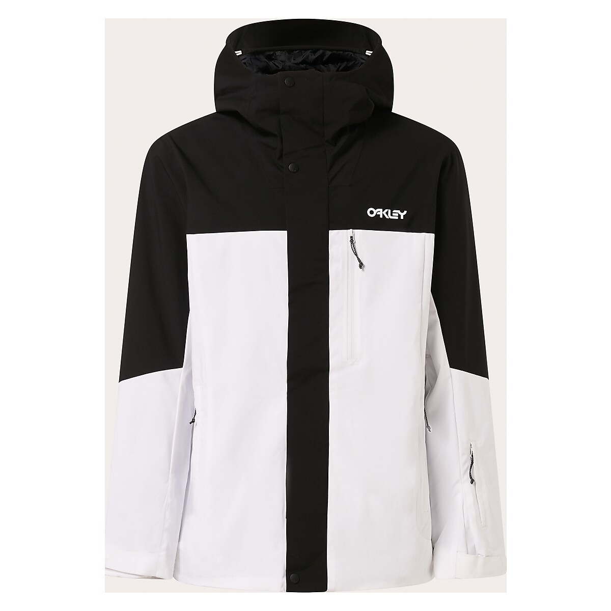 Oakley Tnp Tbt Shell Jacket - White/black | Oakley® US