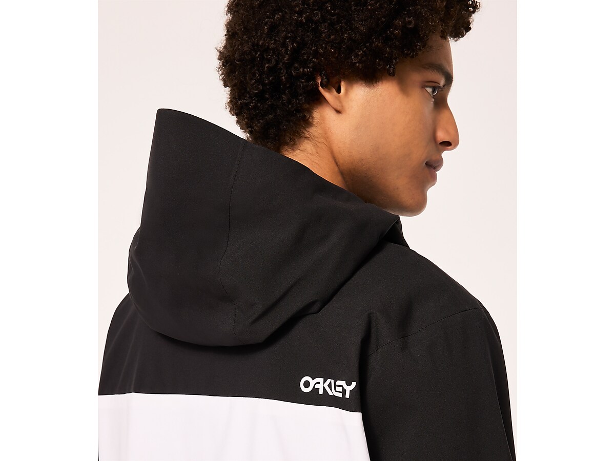 Oakley Tnp Tbt Shell Jacket - White/black | Oakley® US
