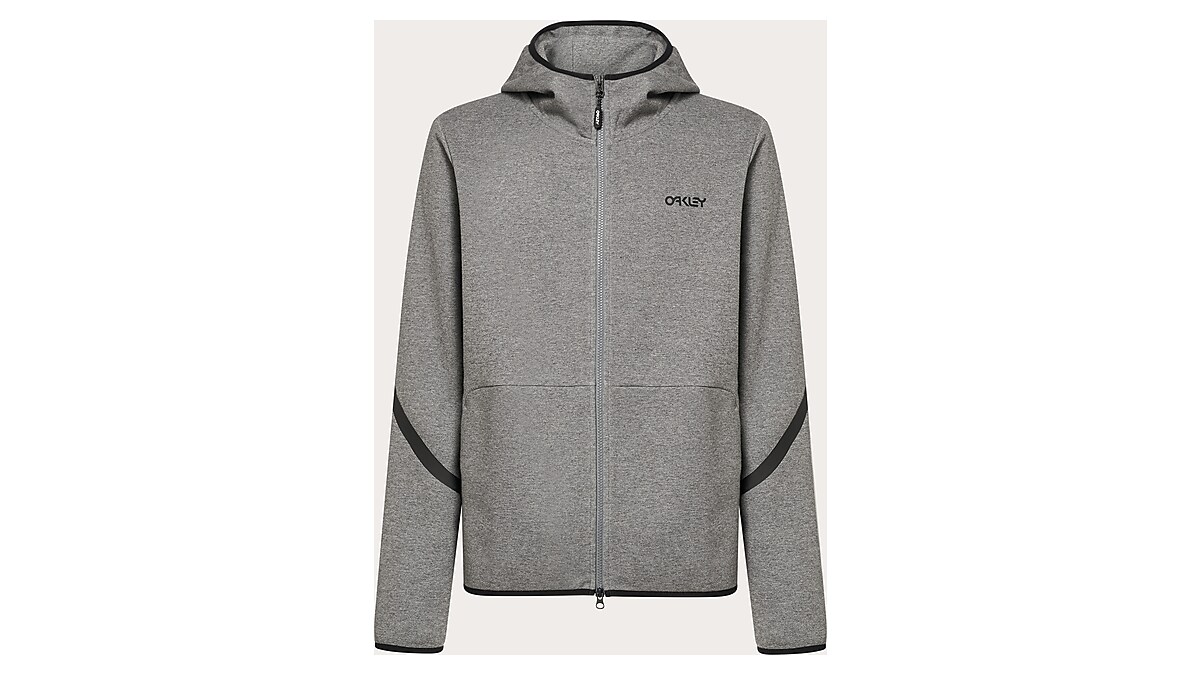 Oakley Roam Commuter Rc Fz Hoodie - New Athletic Grey | Oakley® US