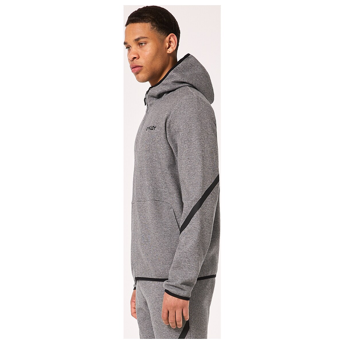 Oakley Roam Commuter Rc Fz Hoodie - New Athletic Grey | Oakley® US