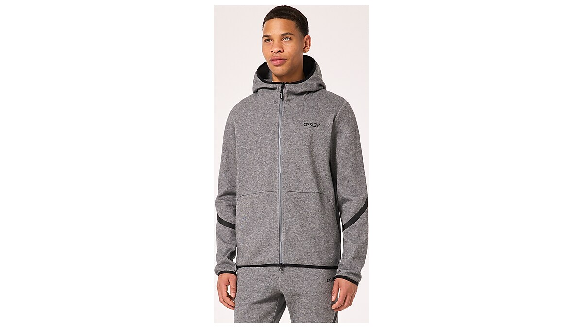 Oakley Roam Commuter Rc Fz Hoodie - New Athletic Grey | Oakley® US