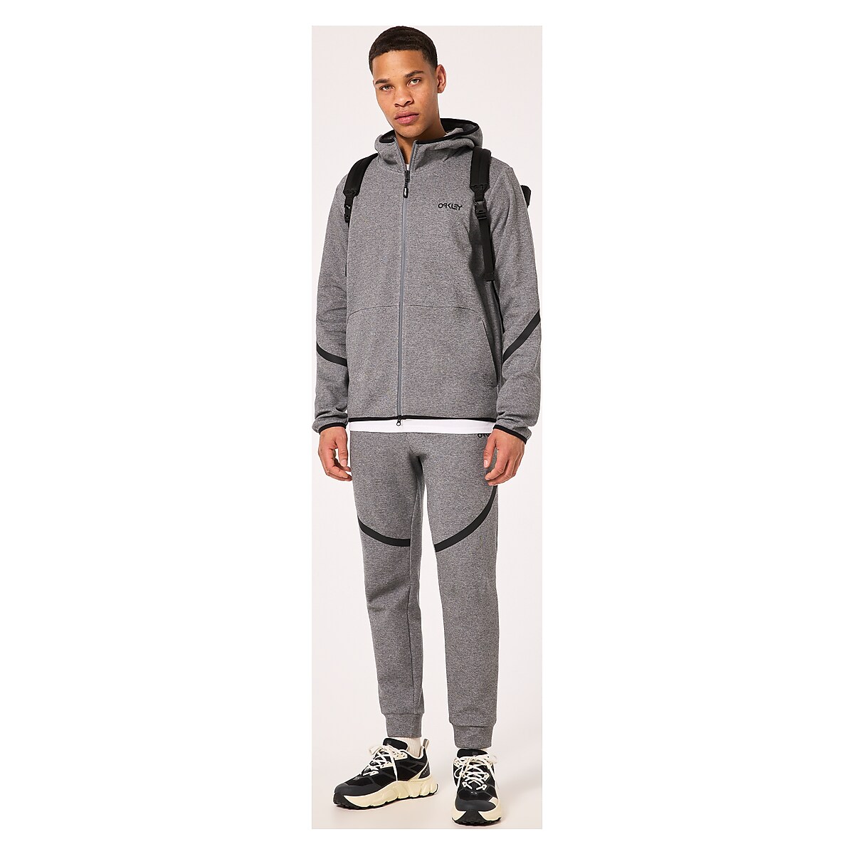 Oakley Roam Commuter Rc Fz Hoodie - New Athletic Grey | Oakley® US