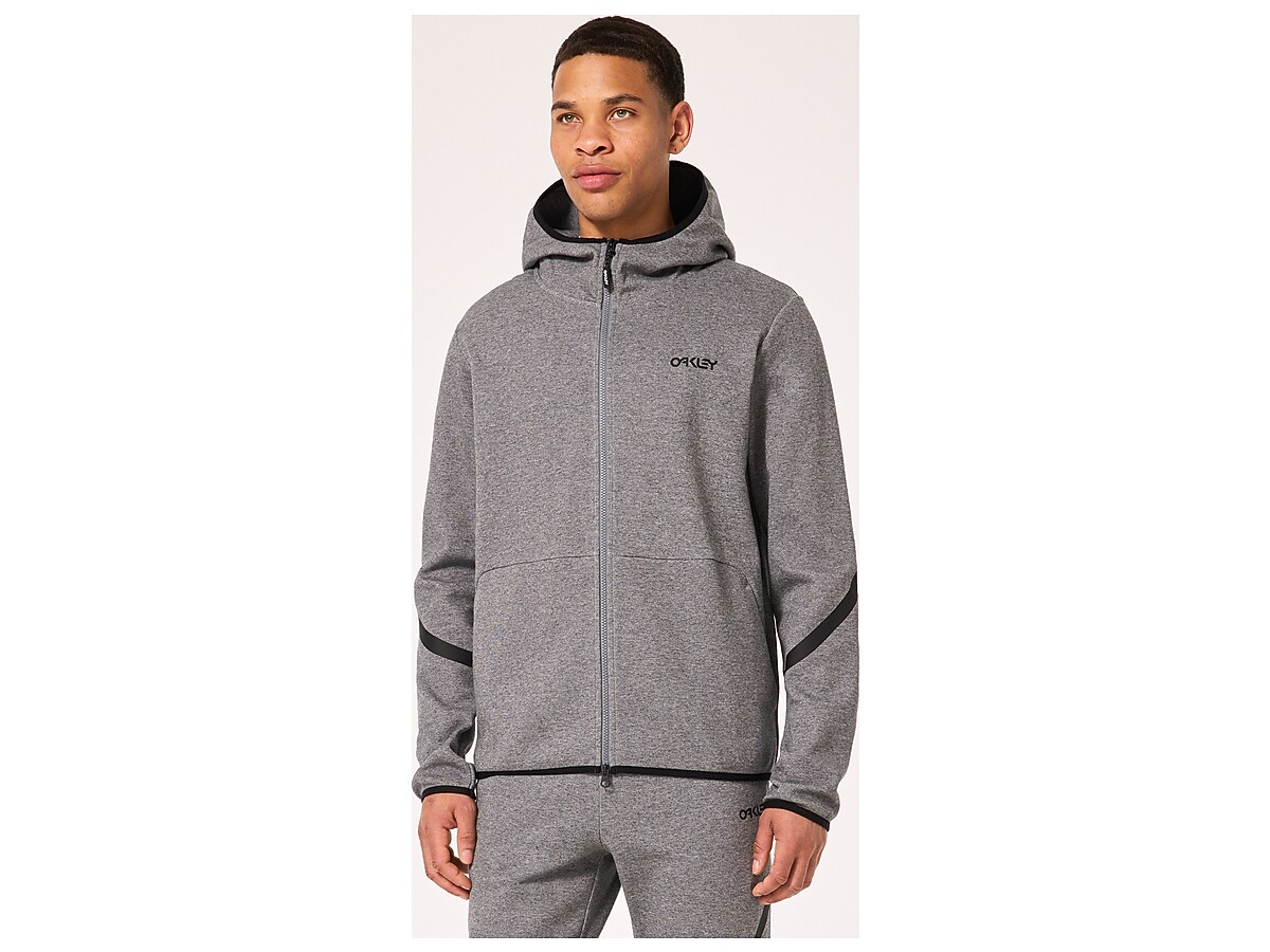 Oakley Roam Commuter Rc Fz Hoodie - New Athletic Grey | Oakley® US