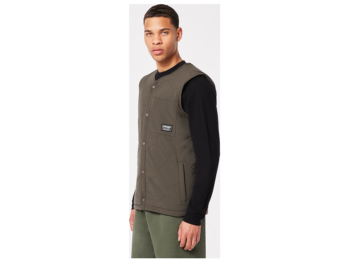 Oakley Quilted Sherpa Vest - New Dark Brush | Oakley® EU