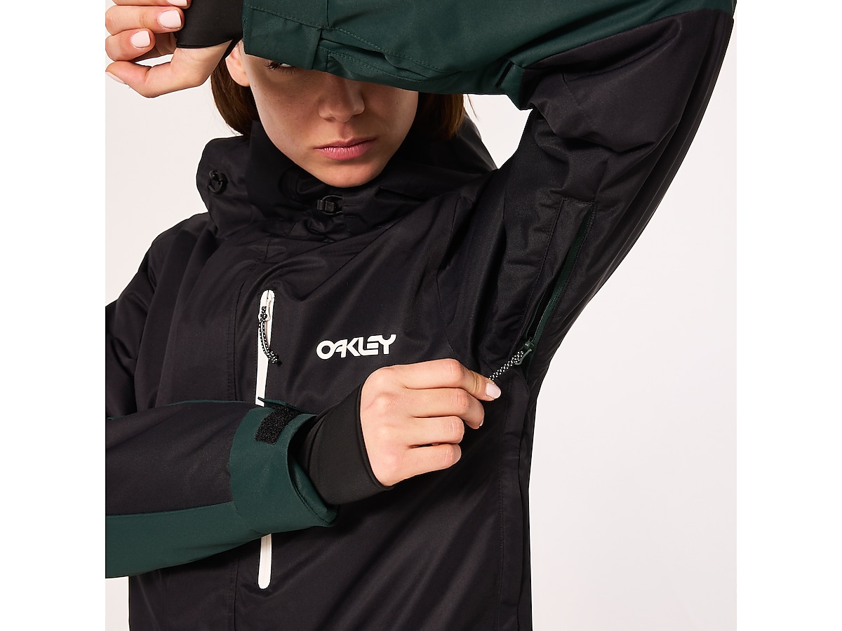 OAKLEY ○ WMNS TNP TBT INSULATED JKT CHEETA TD PRINT XS