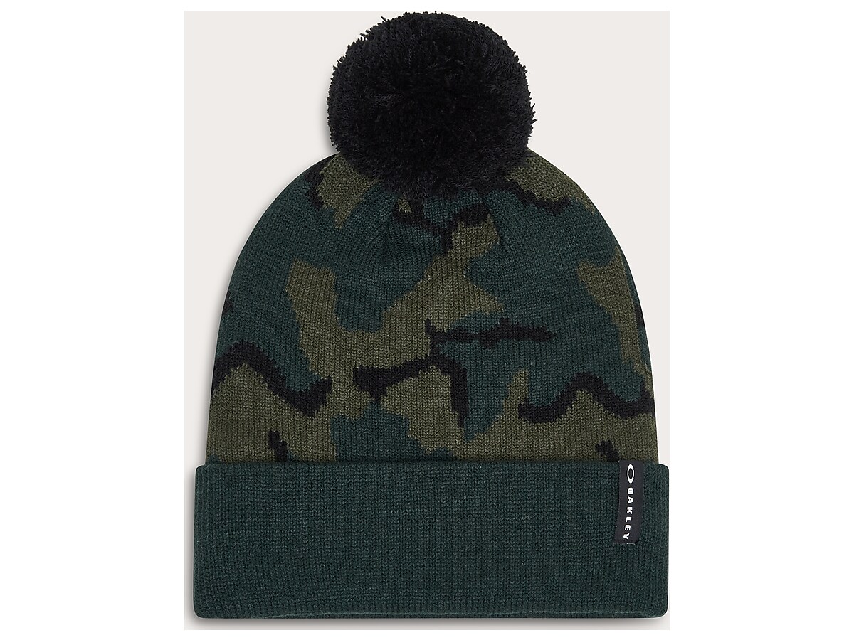 Oakley Men's Printed Pom Beanie