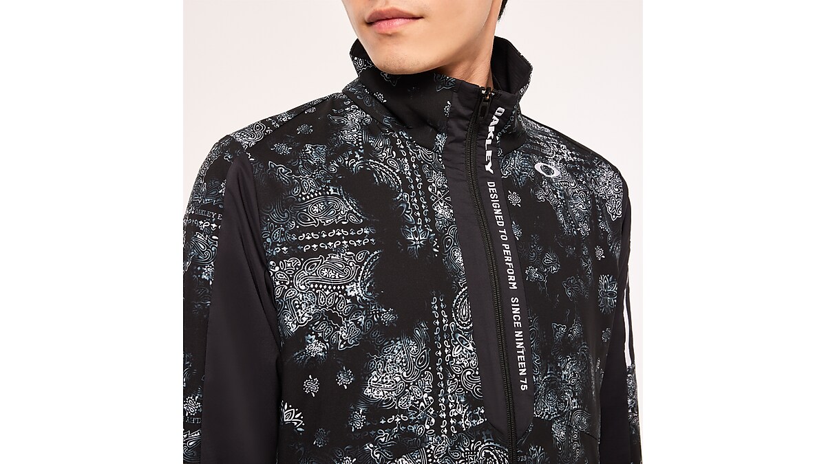 Oakley Oakley Paisley Wind Jacket - Black Print | Oakley® 日本