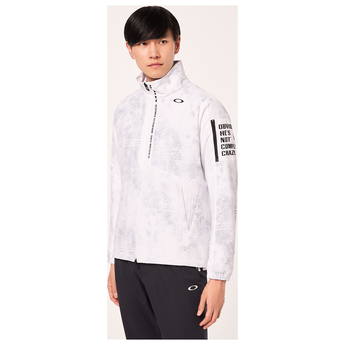 Oakley Oakley Paisley Wind Jacket - White Print | Oakley® 日本