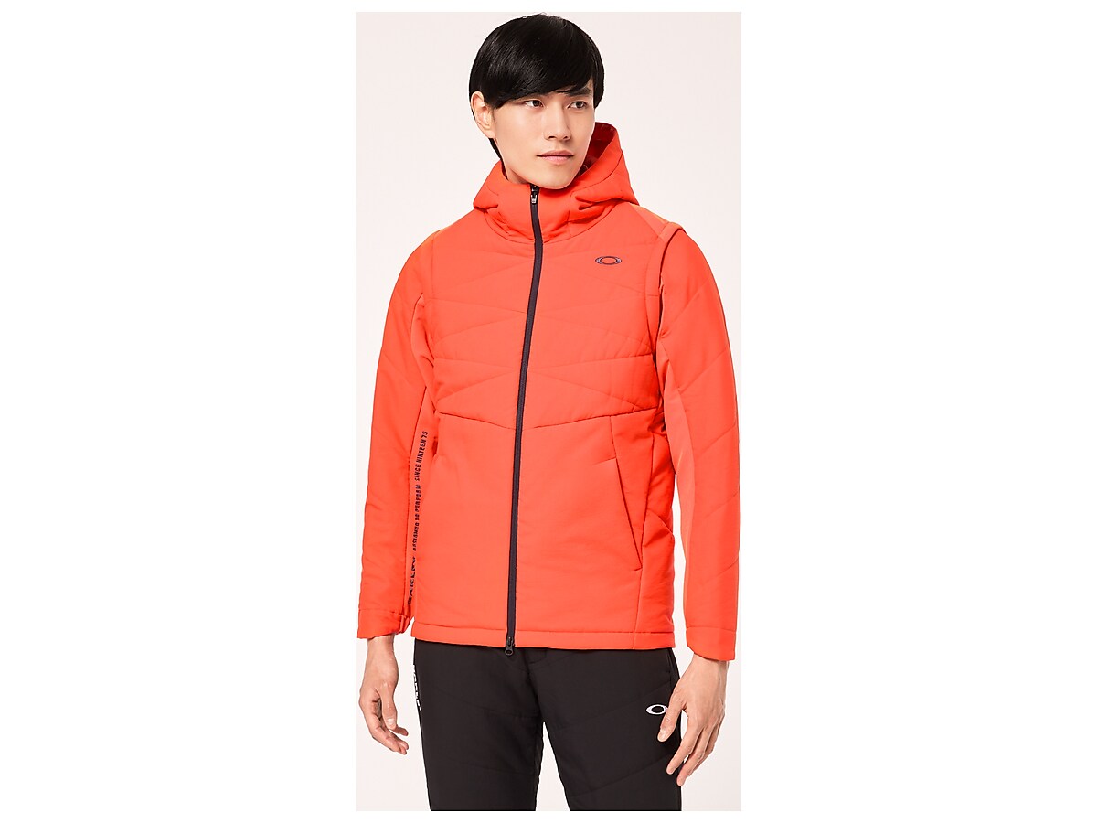 Oakley Oakley Uneven Puff Jacket 5.0 - Magma Orange | Oakley® 日本