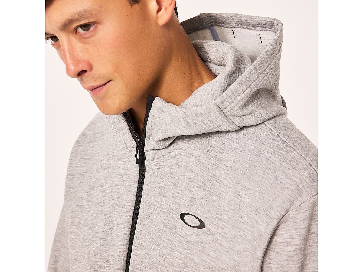 Oakley Enhance Grid Fleece Jacket 13.7 - New Athletic Grey