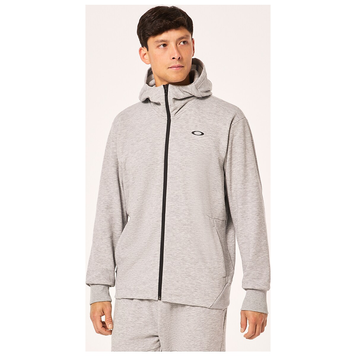 Oakley Enhance Grid Fleece Jacket 13.7 - New Athletic Grey