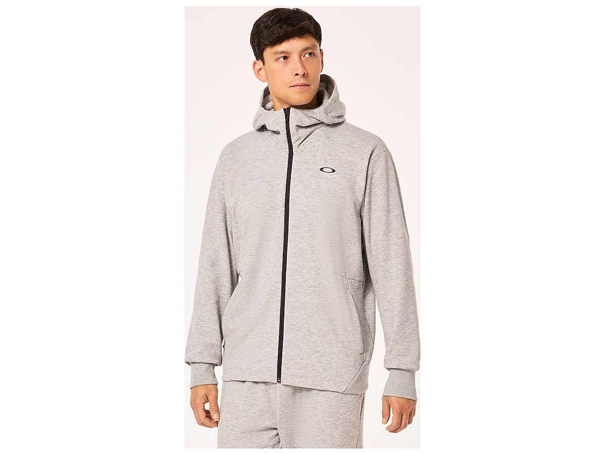 Oakley Enhance Grid Fleece Jacket 13.7 - New Athletic Grey