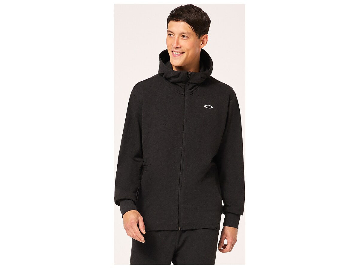 Oakley Enhance Grid Fleece Jacket 13.7 - Black Heather | Oakley® 日本