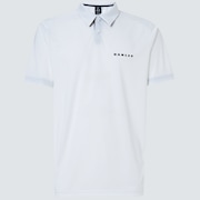 Icon Camo Evo Golf Short Sleeve Polo Shirt - White