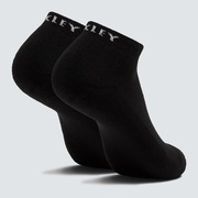 Short Solid Socks (3 Pcs) - Blackout