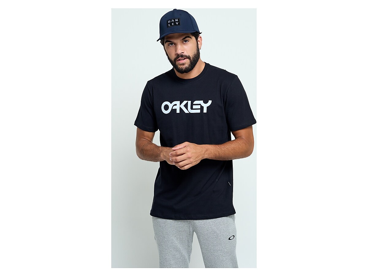 Camiseta Oakley Mark II Ss Tee Jet Black Preta os melhores preços