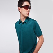 Oakley Gradient Gravity Polo  - Tree Green/Bayberry Heather | Oakley CH  Store (Swiss)