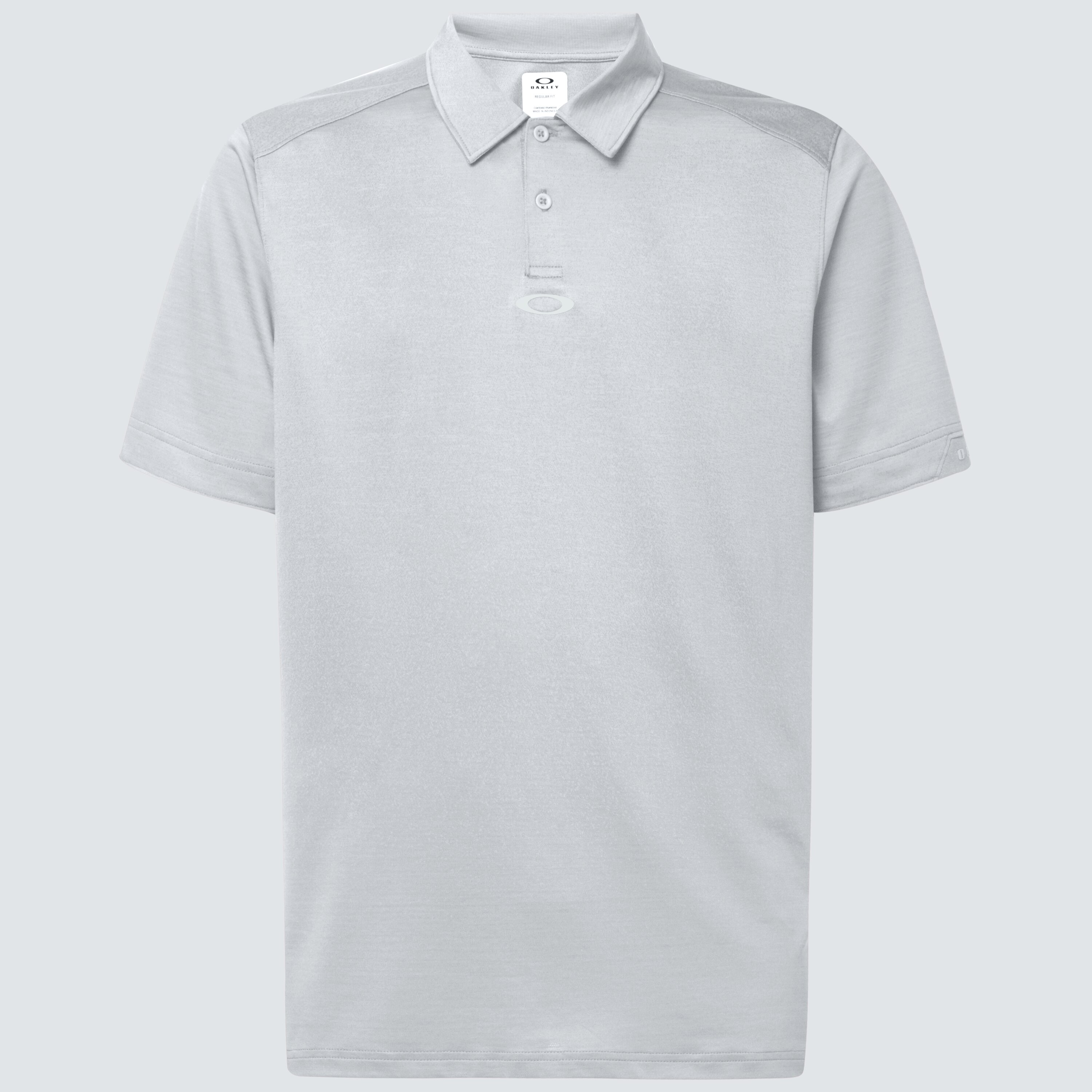 Oakley Gradient Gravity Polo  - Lunar Rock/White Hthr | Oakley OSI CA  Store | Official Oakley Standard Issue