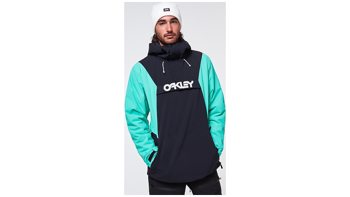 Oakley TNP Insulated Anorak - Black/Mint | Oakley AU Store