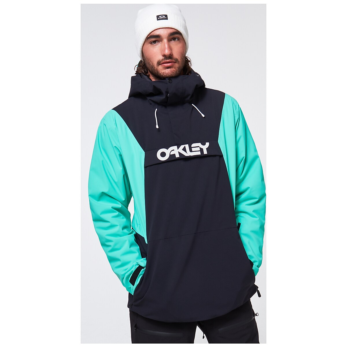 Oakley TNP Insulated Anorak - Blackout/Light Emerald | Oakley® US