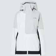 Camelia Insulated Jacket - White/Gray