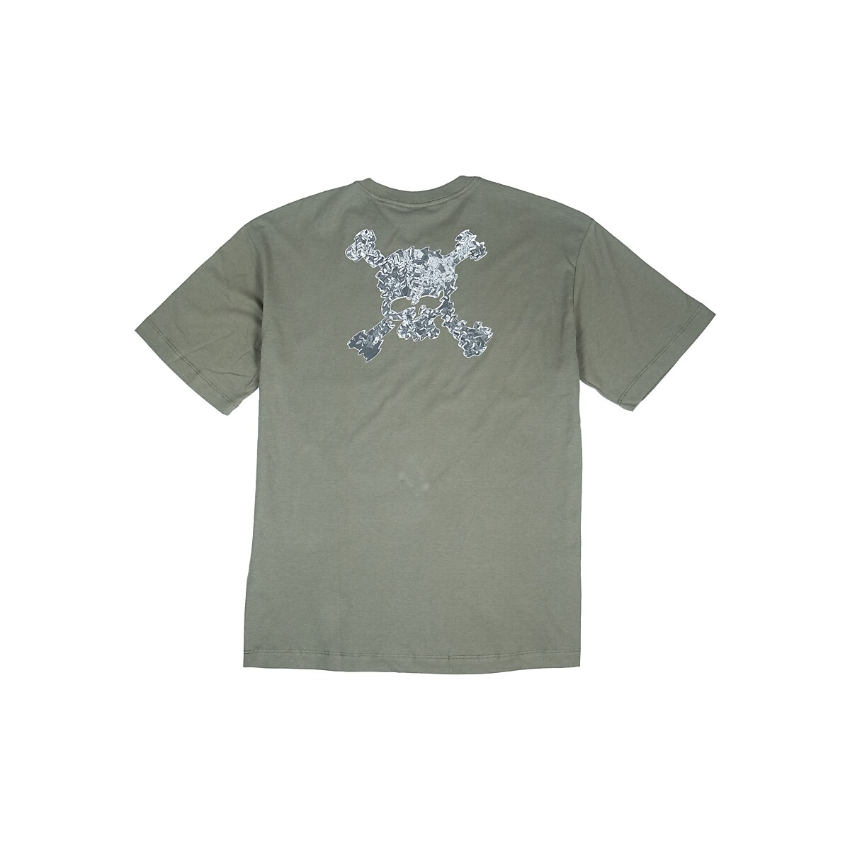 CAMISETA BACK TO SKULL BARK OAKLEY SURPLUS GREEN