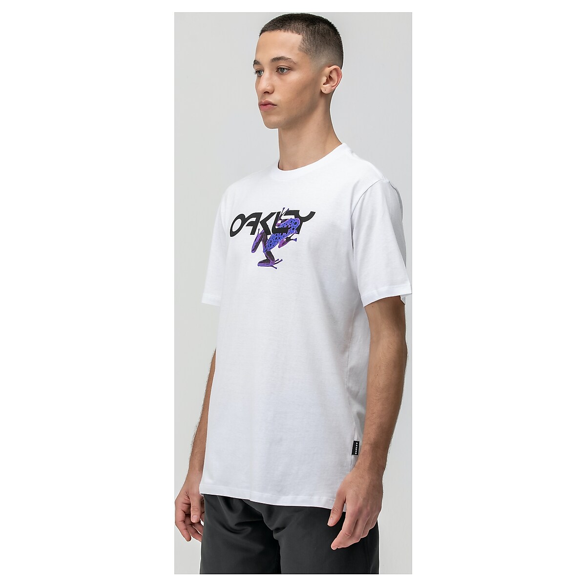 Camiseta Masculina Oakley Frog Big Graphic Tee White - overboard