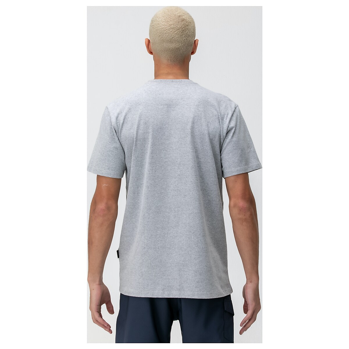 Camiseta Masculina Oakley Frog Big Graphic Tee Grey Cinza