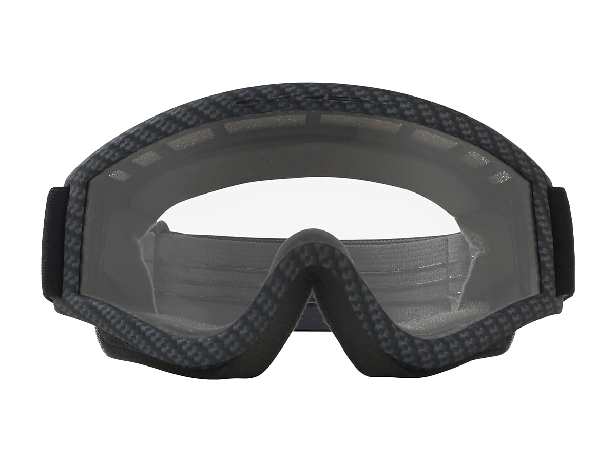 Oakley L-Frame® MX Goggles - Carbon Fiber - Clear - 01-230 | Oakley US Store