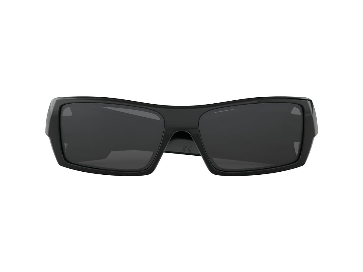 Gascan® Grey Lenses, Polished Black Frame Sunglasses | Oakley® US