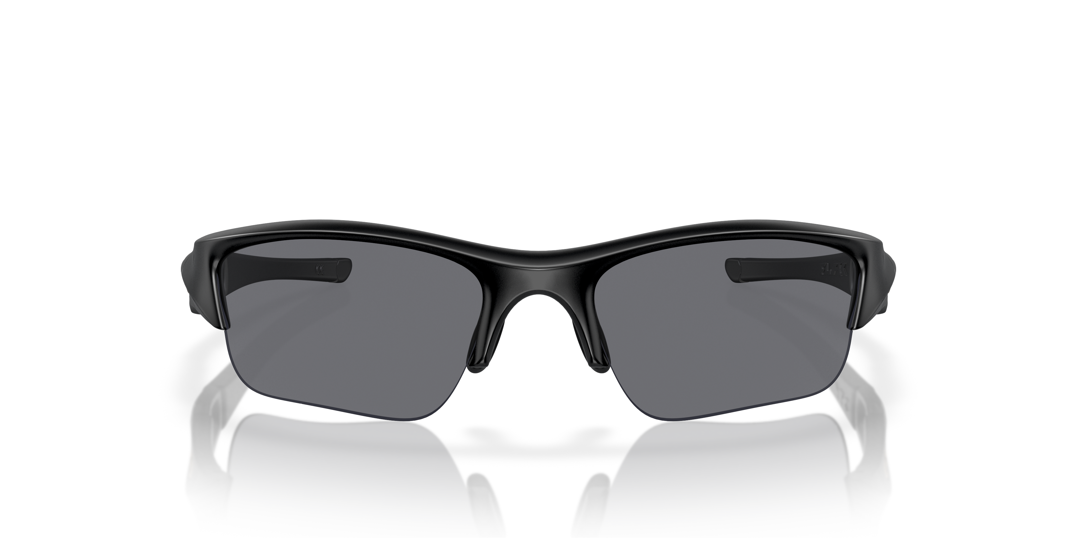 Oakley Genuine Oakley Flak Jacket XLJ Sunglasses Mint. Black Polarized Lenses White 