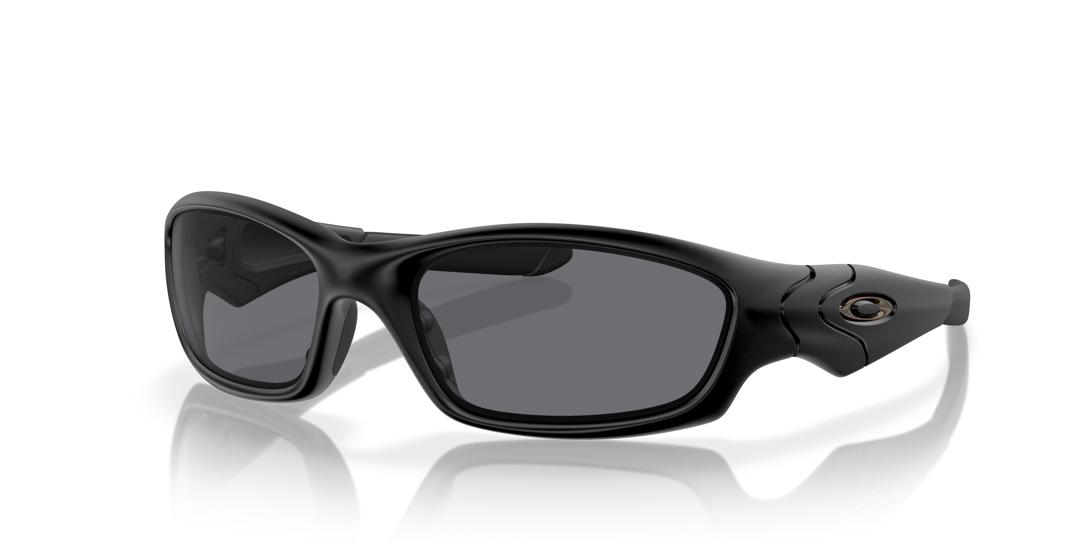 Aviation concept hardware Standard Issue Straight Jacket® Grey Lenses, Matte Black Frame Sunglasses |  Oakley Standard Issue USA