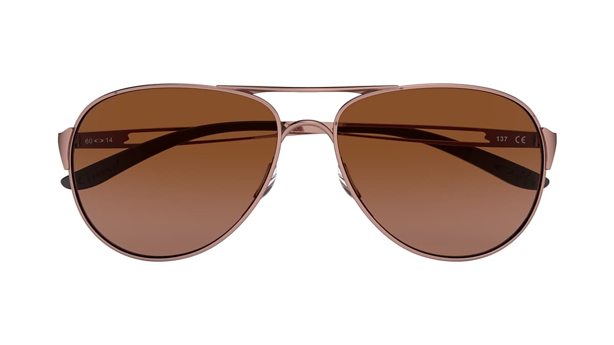 Oakley Caveat Sunglasses - Women's (ROSE GOLD/VR50 BROWN GRADIENT)
