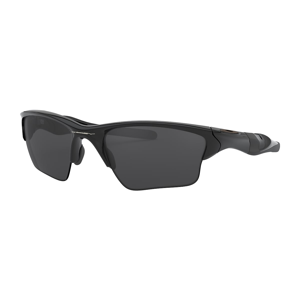 Half Jacket®  XL Black Iridium Lenses, Polished Black Frame Sunglasses |  Oakley® BE