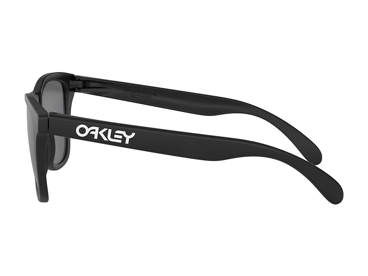 Frogskins™ Prizm Sapphire Polarized Lenses, Crystal Black Frame Sunglasses  | Oakley® EU
