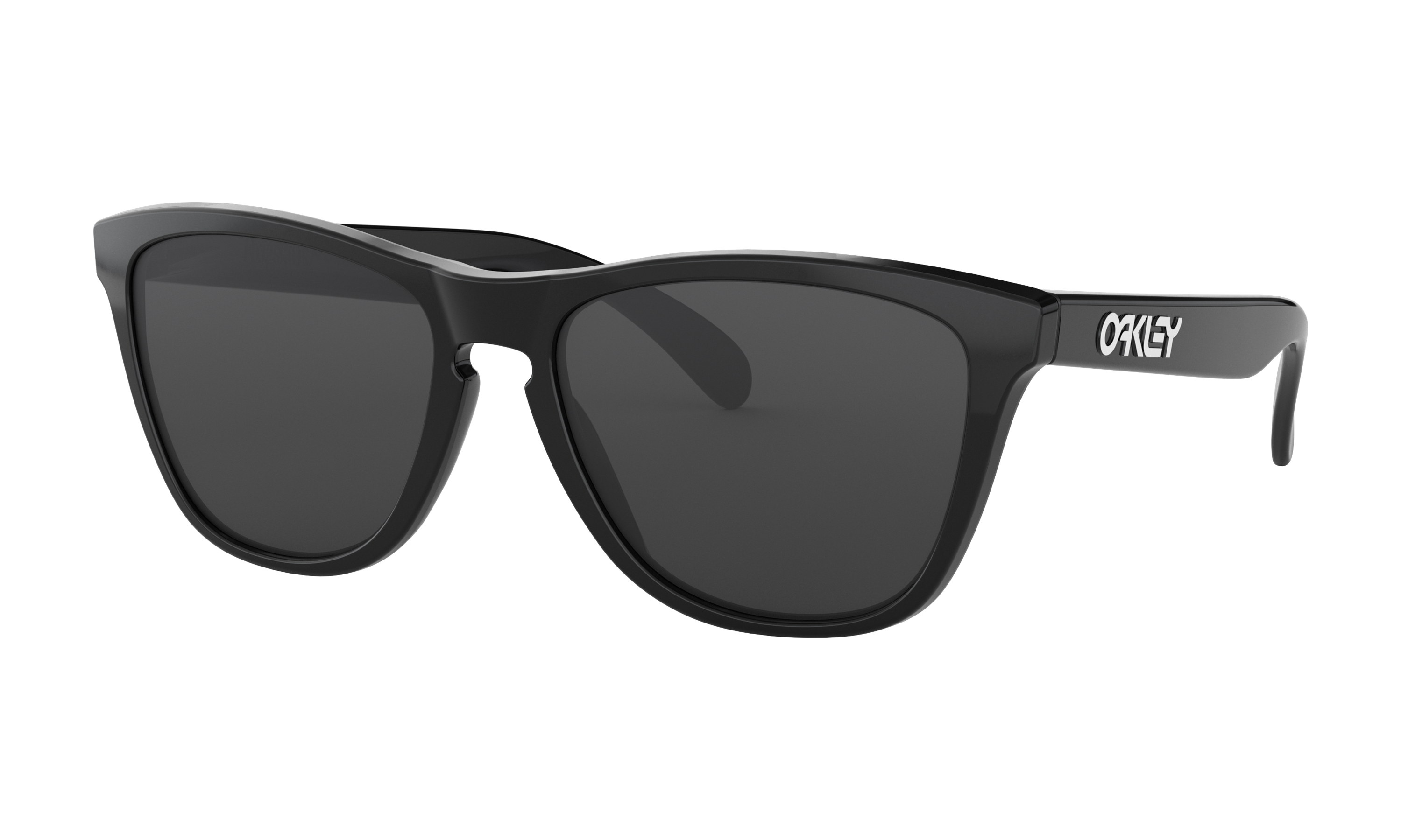 Frogskins™ Prizm Sapphire Polarized Lenses, Crystal Black Frame Sunglasses