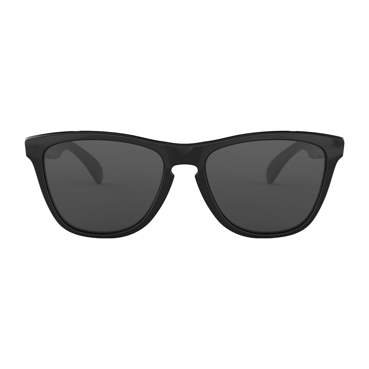 Frogskins™ Grey Lenses, Polished Black Frame Sunglasses | Oakley® US