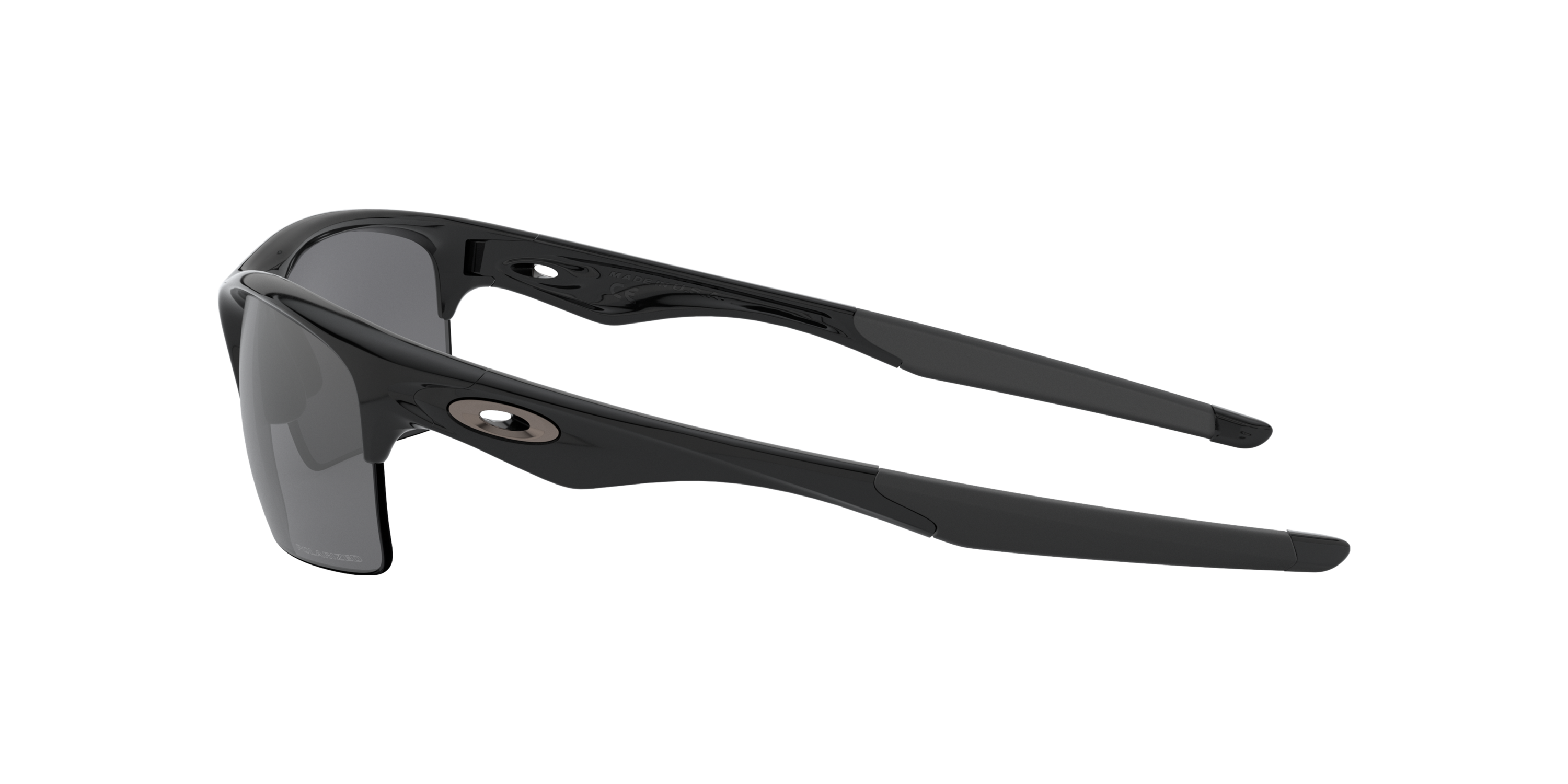 Bottle Rocket™ Black Iridium Polarized Lenses, Polished Black Frame